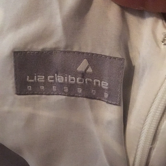 Navy and white floral print sheath dress - Picture 2 of 3